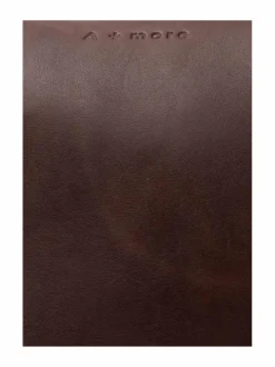Olkalaukut<A+more Anette Small Hobo -nahkalaukku DARK BROWN