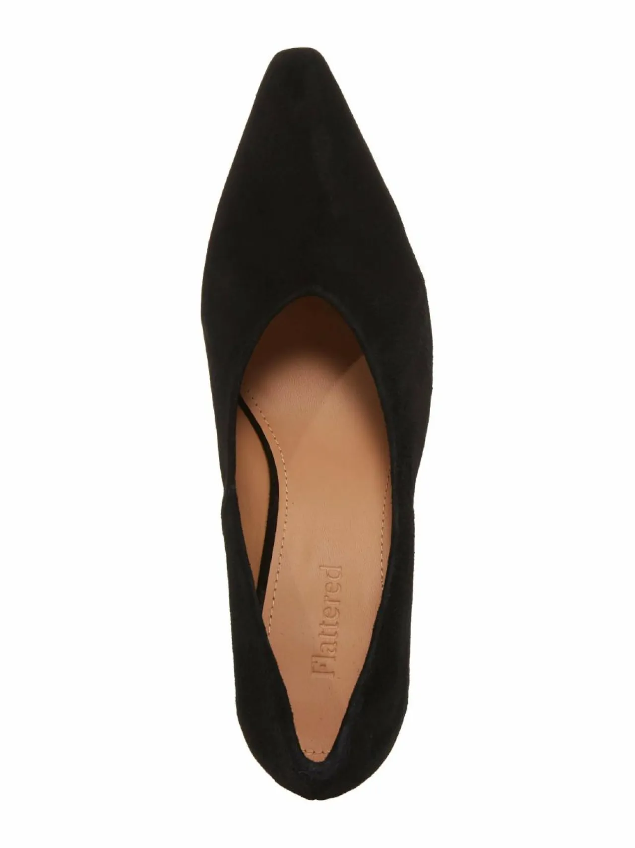 Avokkaat & Korkokengät<Flattered Angela-nahka-avokkaat 001 BLACK SUEDE