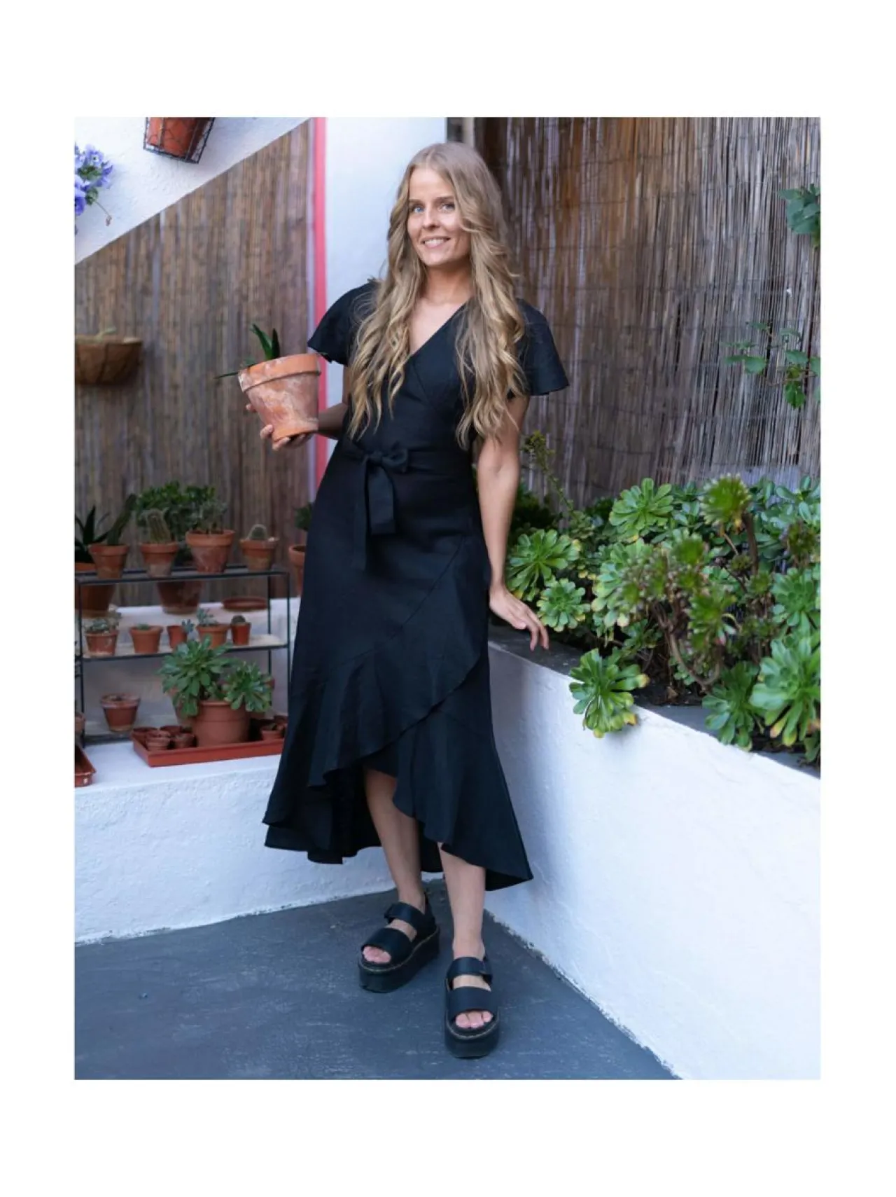 Mekot<Nakoa Annika Dress, Black MUSTA