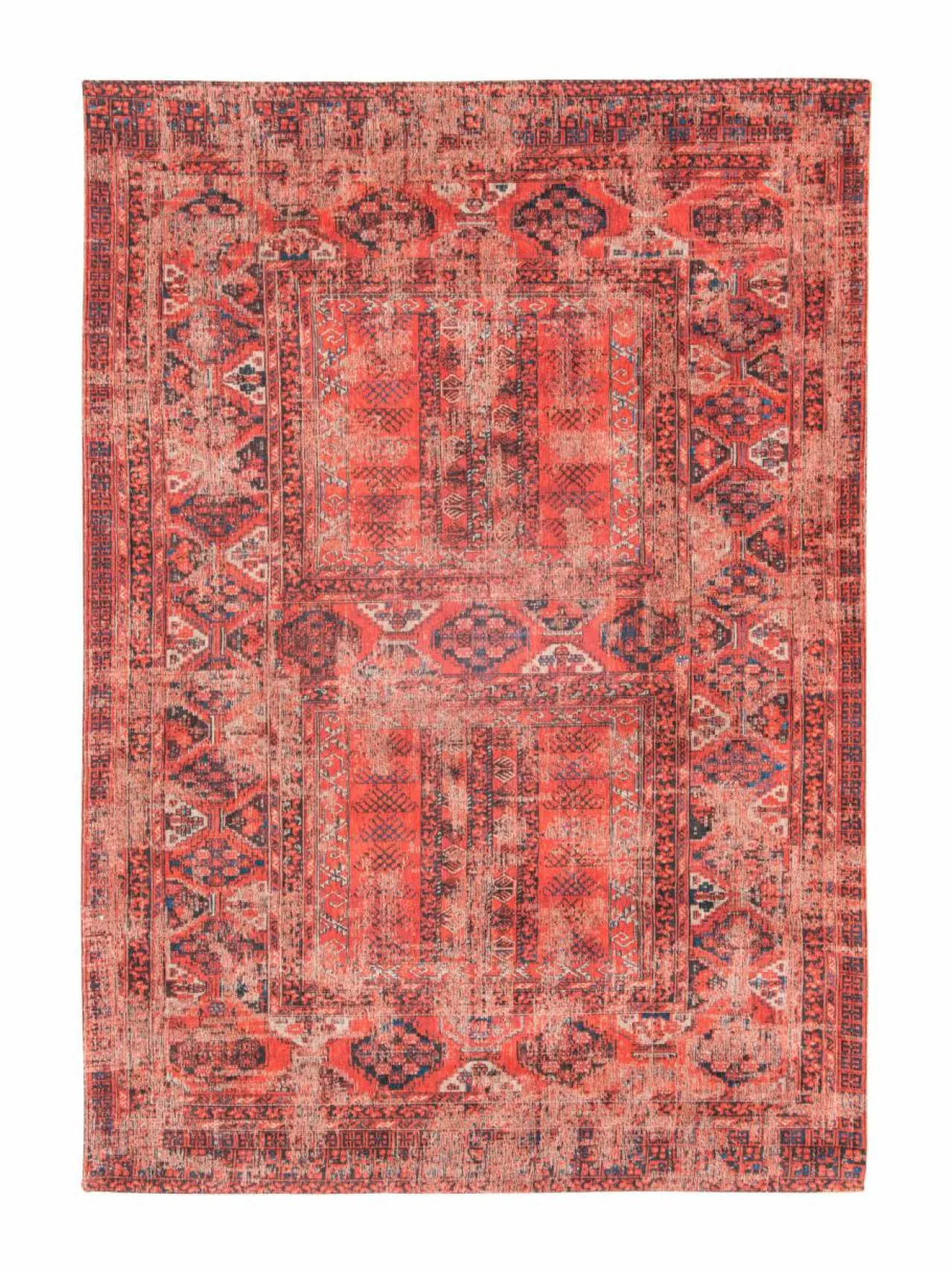 Matot<Louis de Poortere Antiquarian Hadschlu -matto 108719 782 RED BRICK