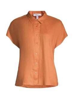Paidat & Puserot<ESSENTIALS by Stockmann Antonella-pellavapaita LT.ORANGE