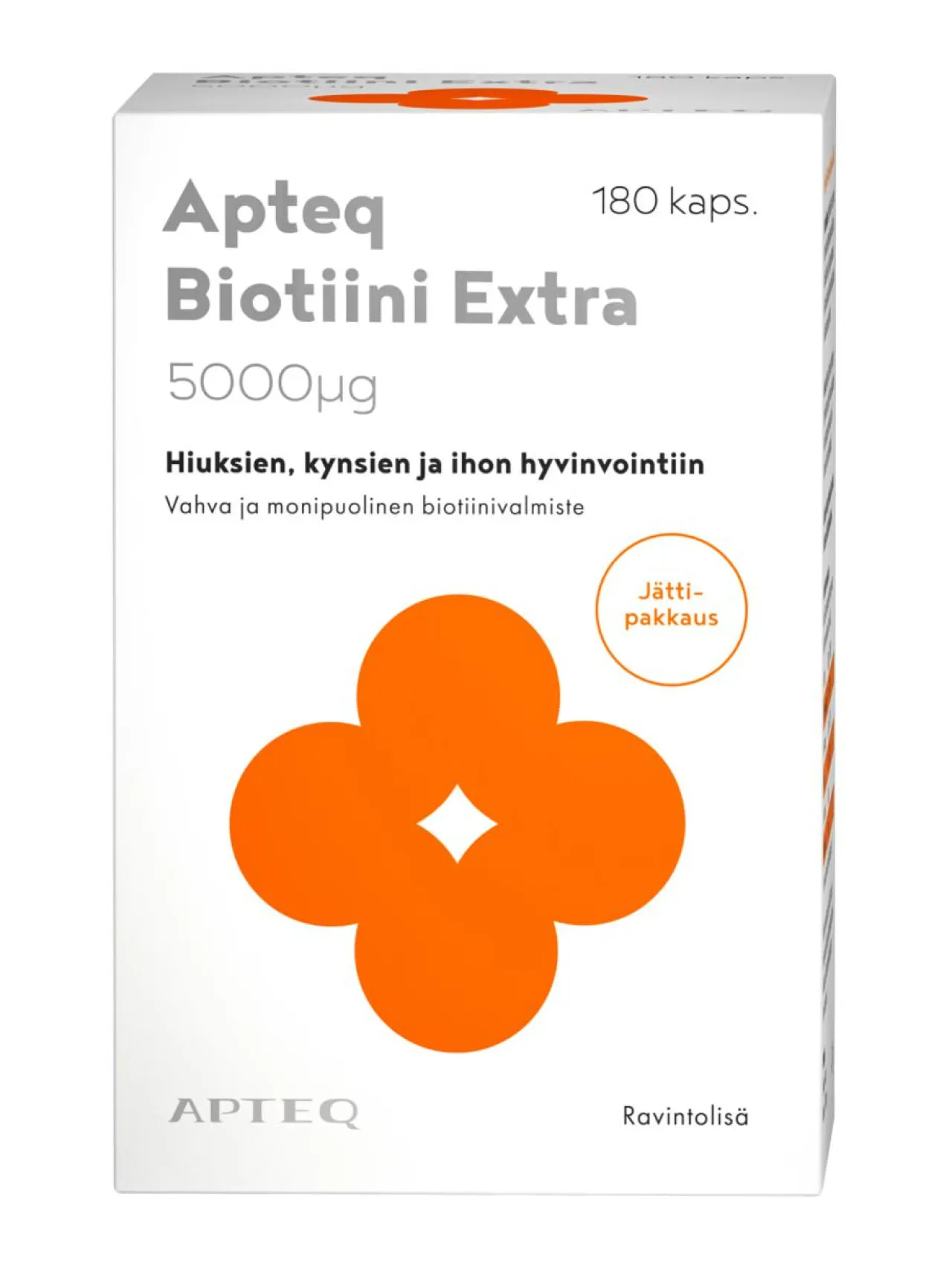 Apteekin Terveystuotteet<Apteq Biotiini Extra 180 kapselia