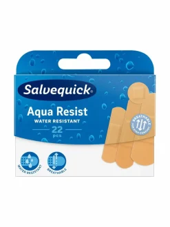 Hygieniatuotteet<Salvequick Aqua Resist -laastari 22 kpl