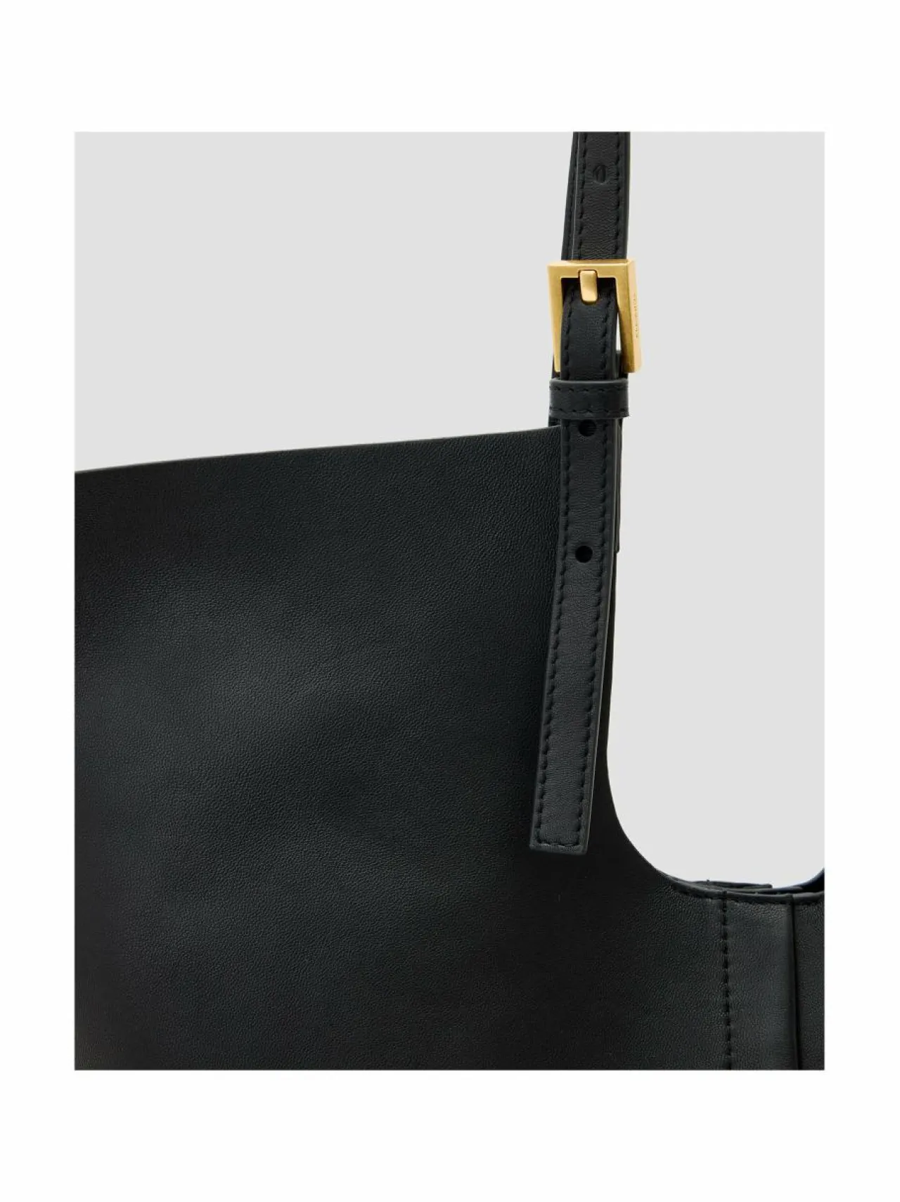 Käsilaukut<All Saints Ara E/W Tote -nahkalaukku BLACK
