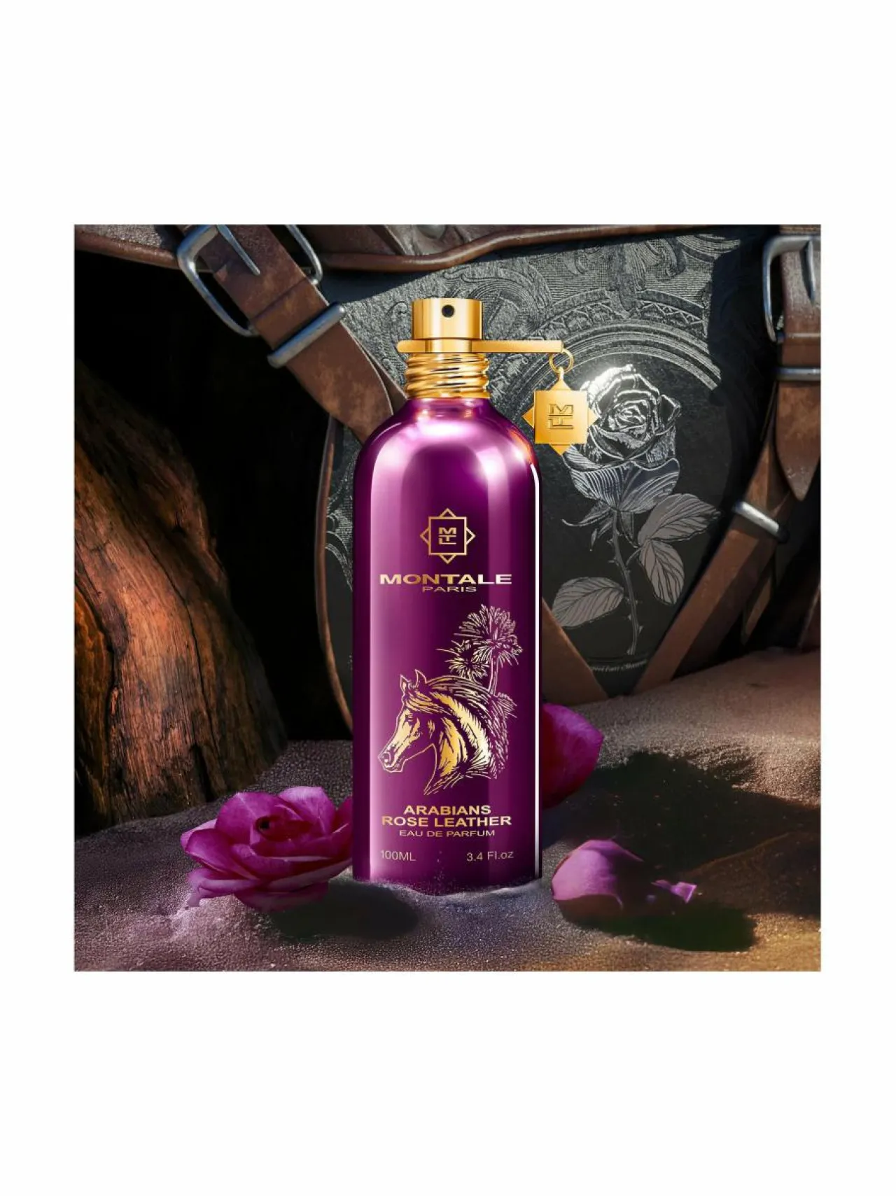 Montale Arabians Rose Leather EdP -tuoksu^ Unisex