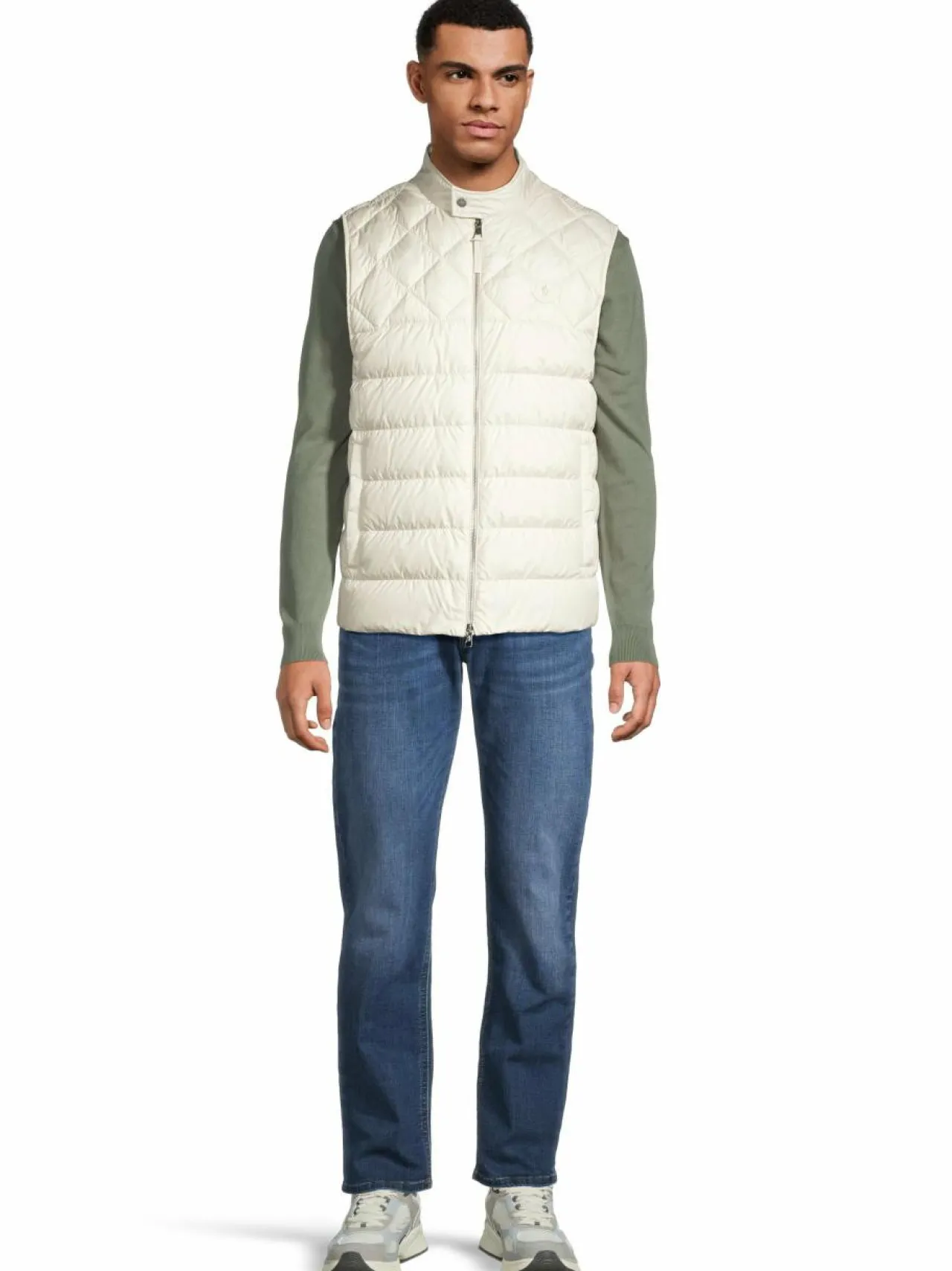 Takit<Moncler Arcalod-untuvaliivi 20F LIGHT BEIGE