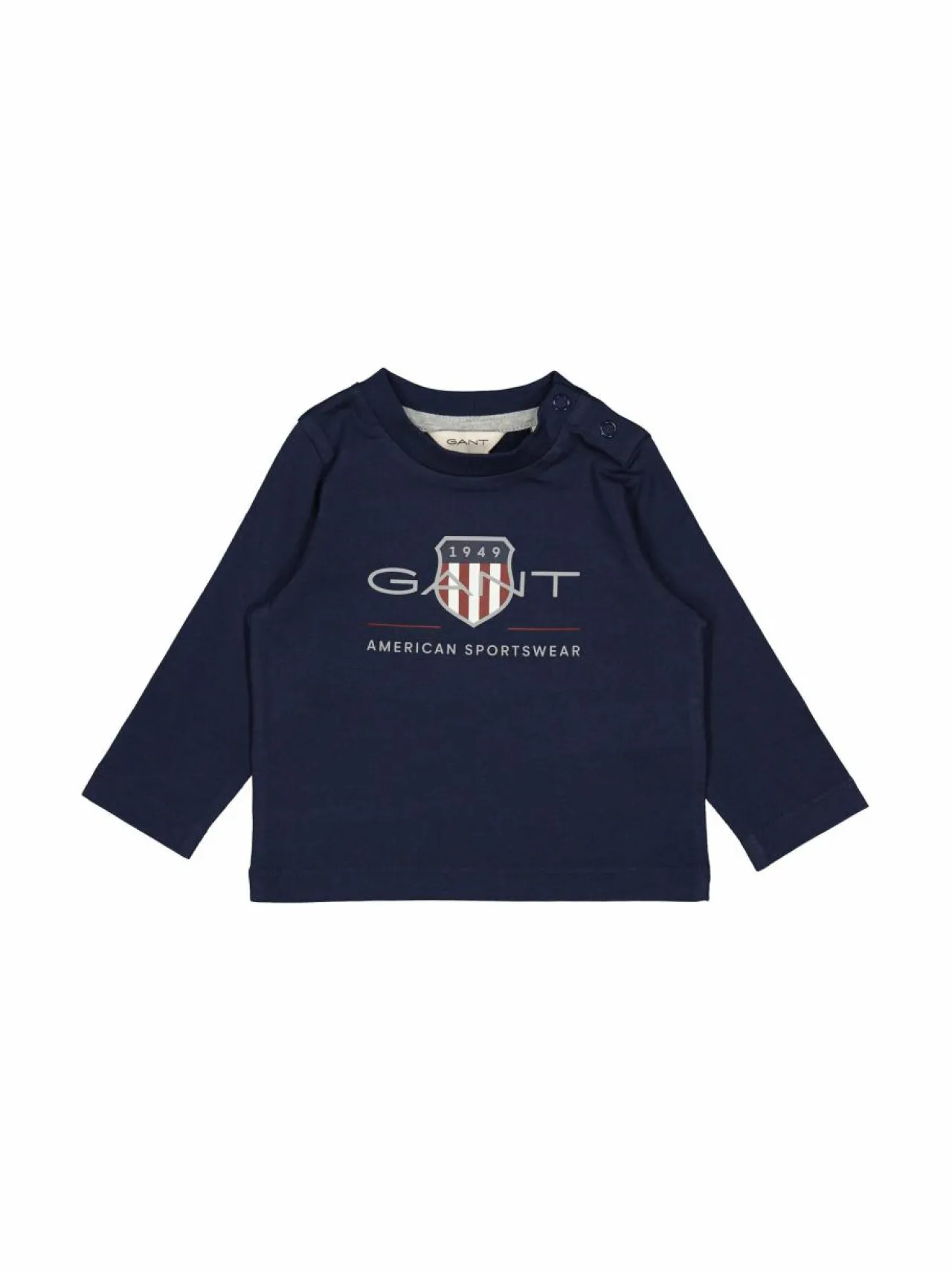 Pitkähihaiset Trikoopaidat<GANT Archive Shield- trikoopaita 410 MARINE