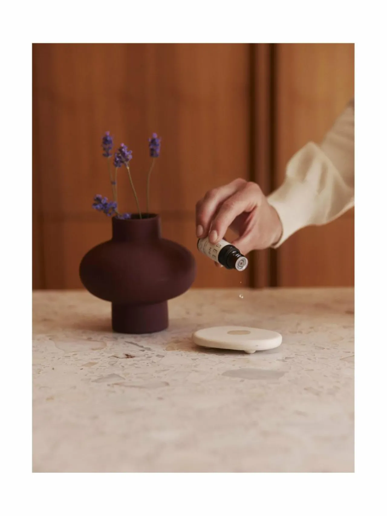 Sees Aroma Stone & Lemon -tuoksukivi ja eteerinen öljy^ Huonetuoksut & Tuoksukynttilät