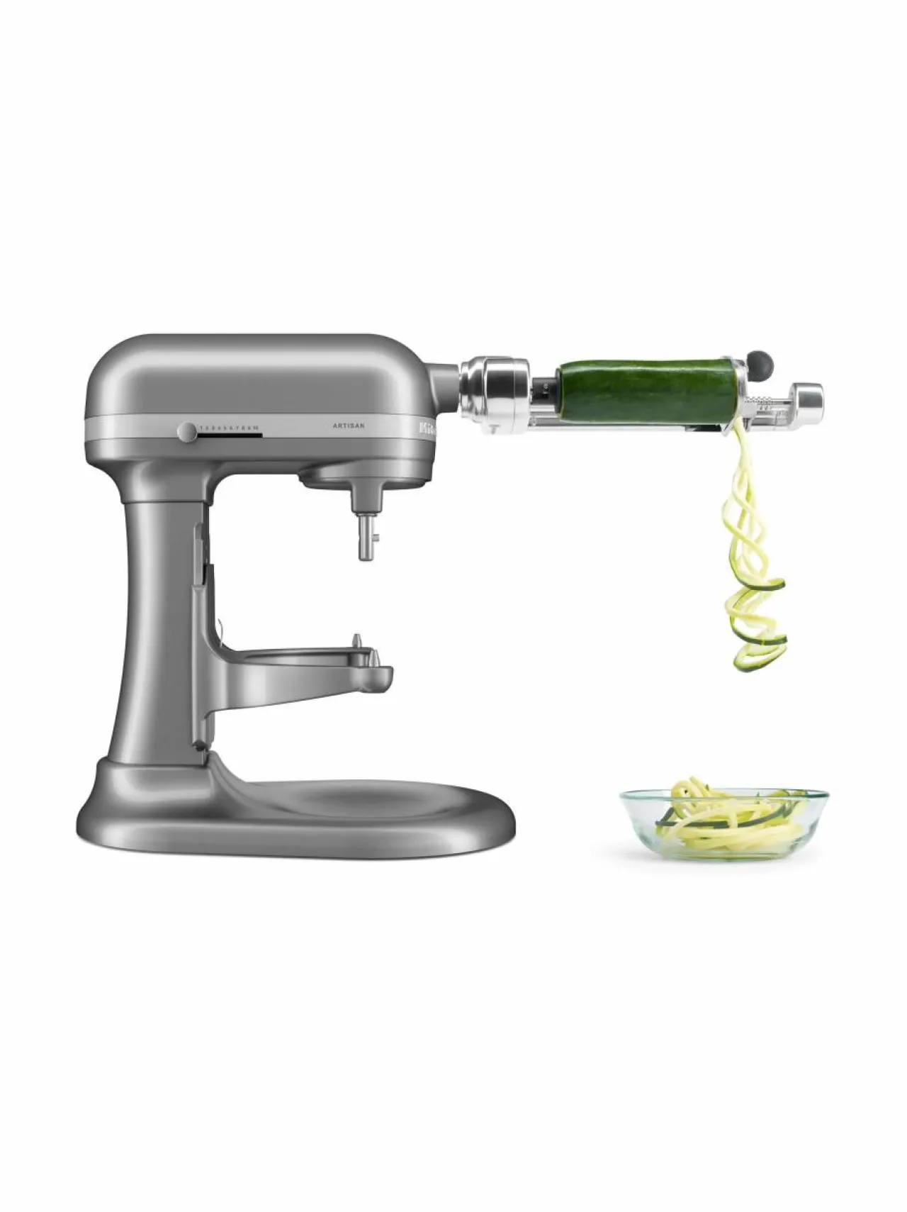 Yleis- & Monitoimikoneet<KitchenAid Artisan- yleiskone nostettavalla kulholla 5,6 l CONTOUR SILVER