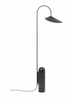 Lattiavalaisimet<Ferm Living Arum-lattiavalaisin BLACK