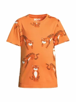 T-Paidat<Bogi Asko-luomupuuvillapaita ORANGE AOP