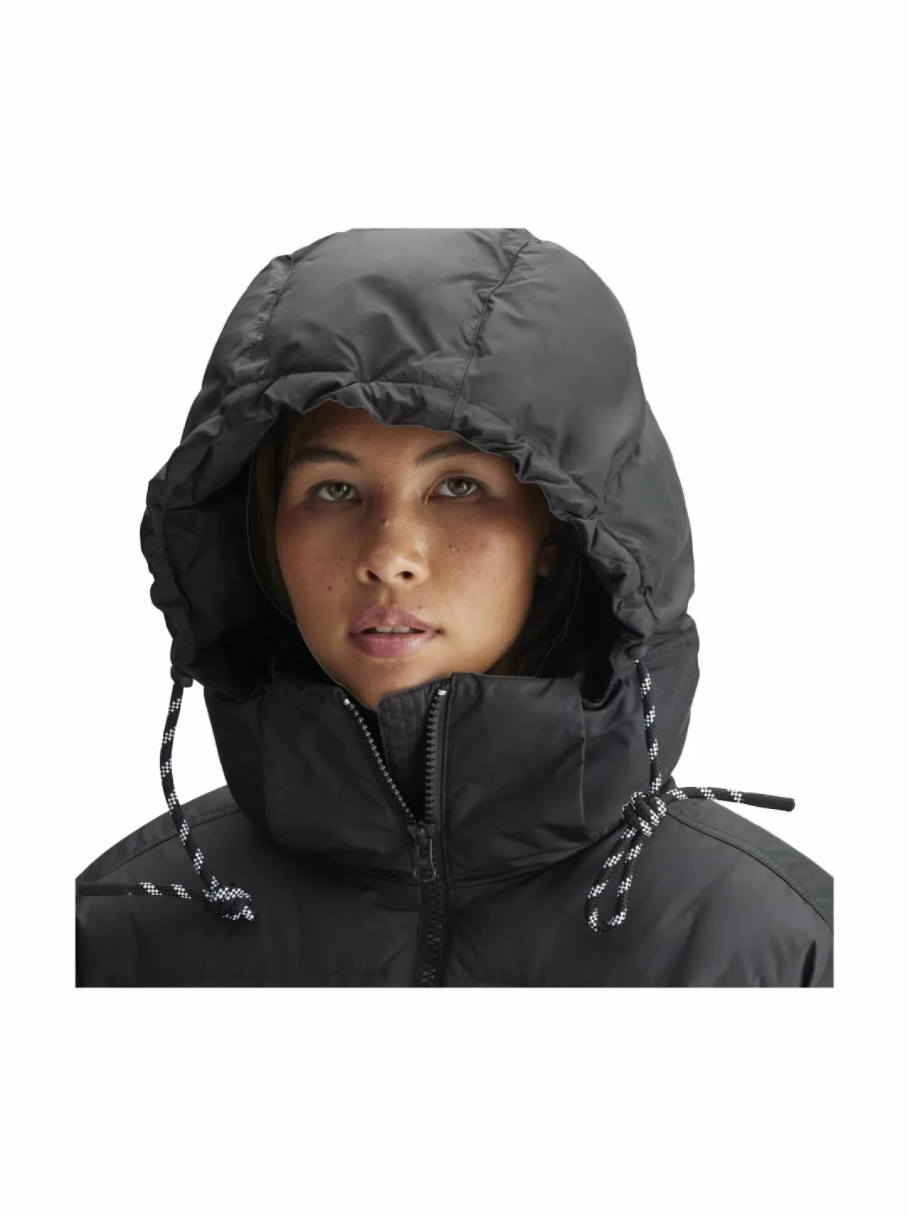 Urheilutakit<adidas by Stella McCartney aSMC Long Puffa -toppatakki IX3081 BLACK