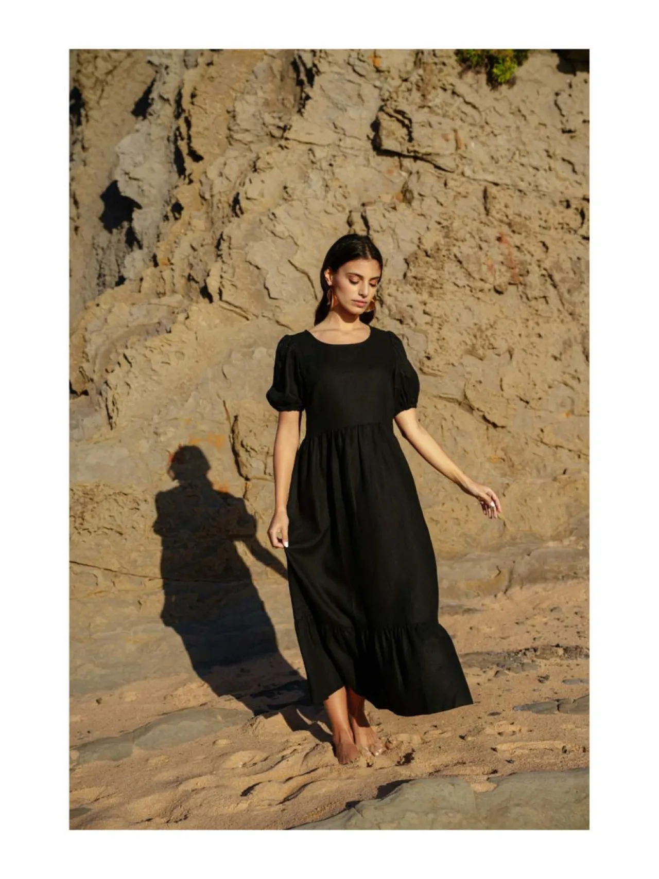Mekot<Nakoa Astrid Dress, Black MUSTA