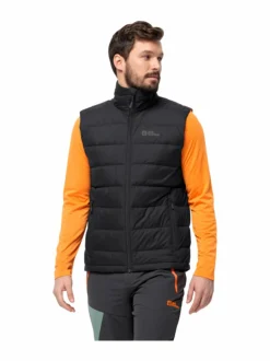 Takit<Jack Wolfskin ATHER DOWN VEST M BLACK