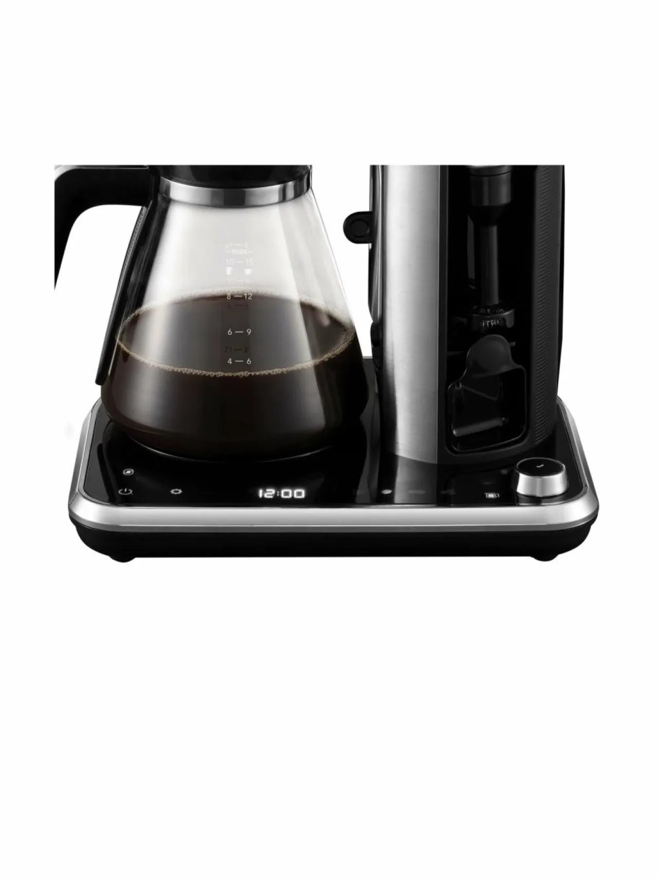 Kahvin- & Vedenkeittimet<Russell Hobbs Attentiv Coffee Bar -yhdistelmäkahvinkeitin STEEL