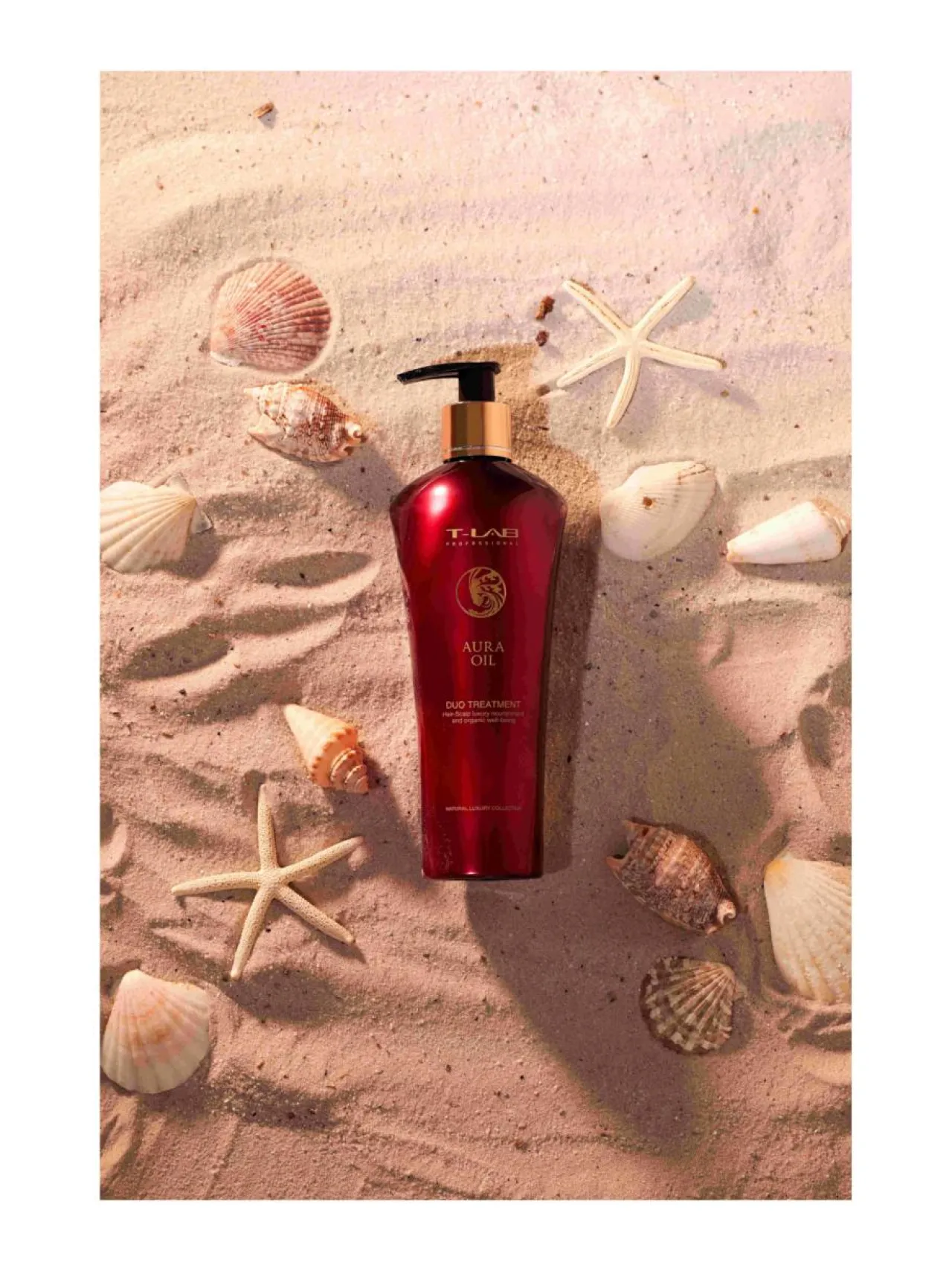 Hiustenhoito<T-LAB Professional Aura Oil Duo Treatment -hoitoaine kuiville hiuksille 250ml