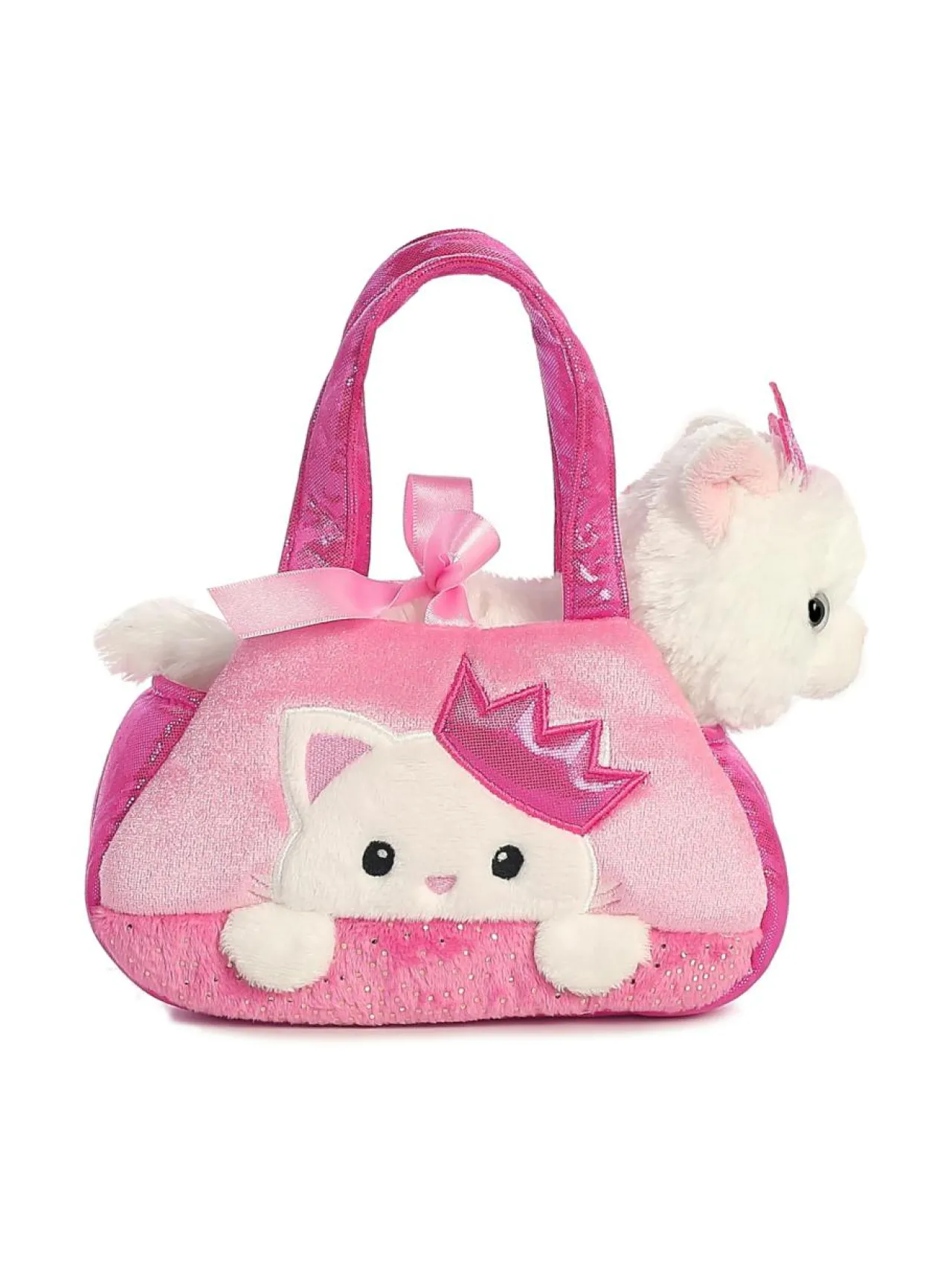 FANCY PALS AURORA pehmolelu kissaprinsessa laukussa, 20 cm^ Pehmolelut