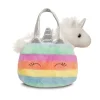 Pehmolelut<FANCY PALS AURORA Pehmoyksisarvinen kassissa, 20 cm