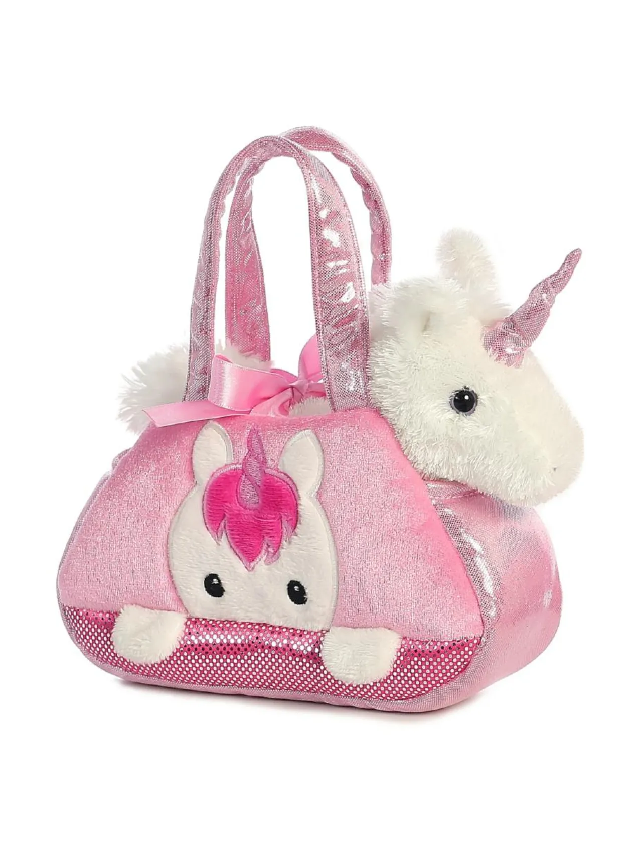 FANCY PALS AURORA Pehmoyksisarvinen kassissa, 20 cm^ Pehmolelut