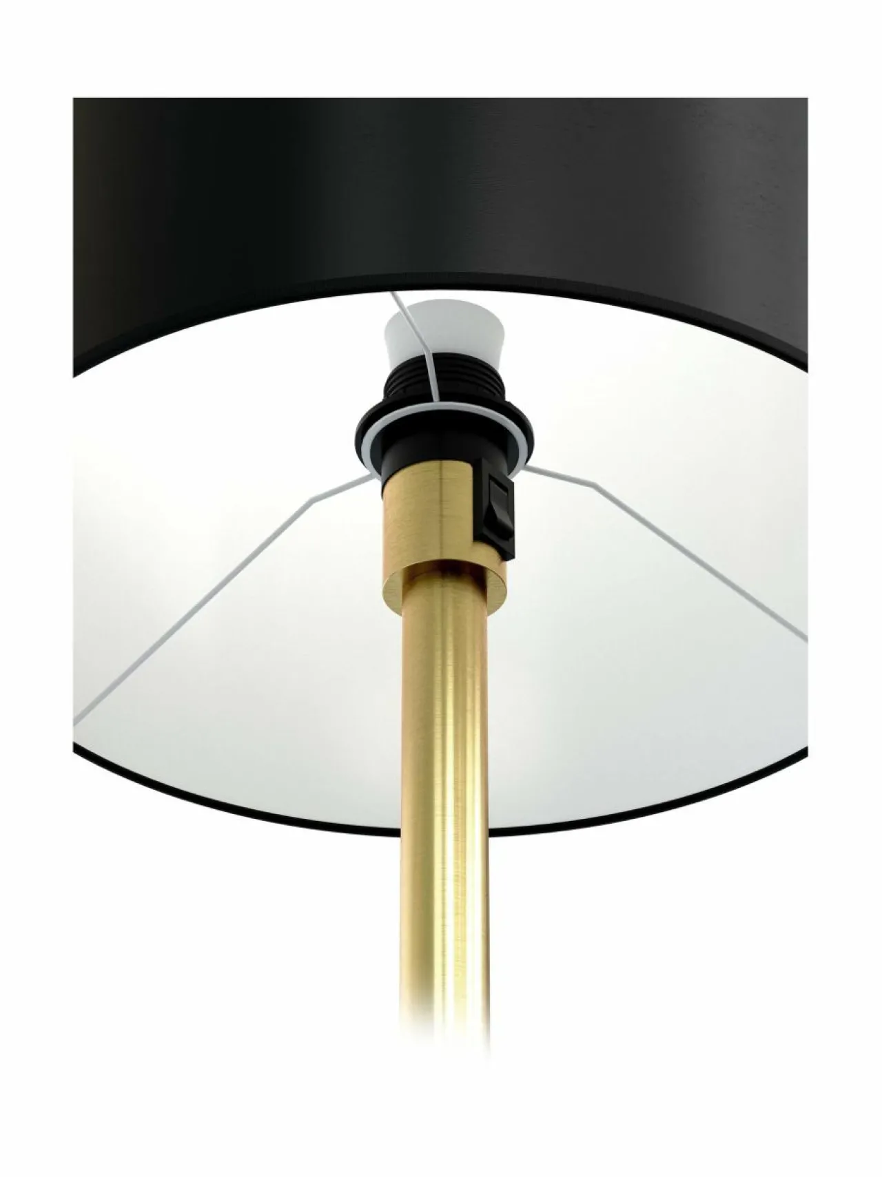 Pöytävalaisimet<Design by Grönlund Austin-pöytävalaisin BRASS / BLACK