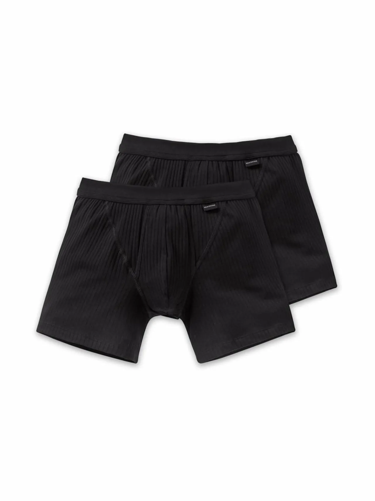 Schiesser Authentic Shorts -bokserit 2-pack^ Alusasut