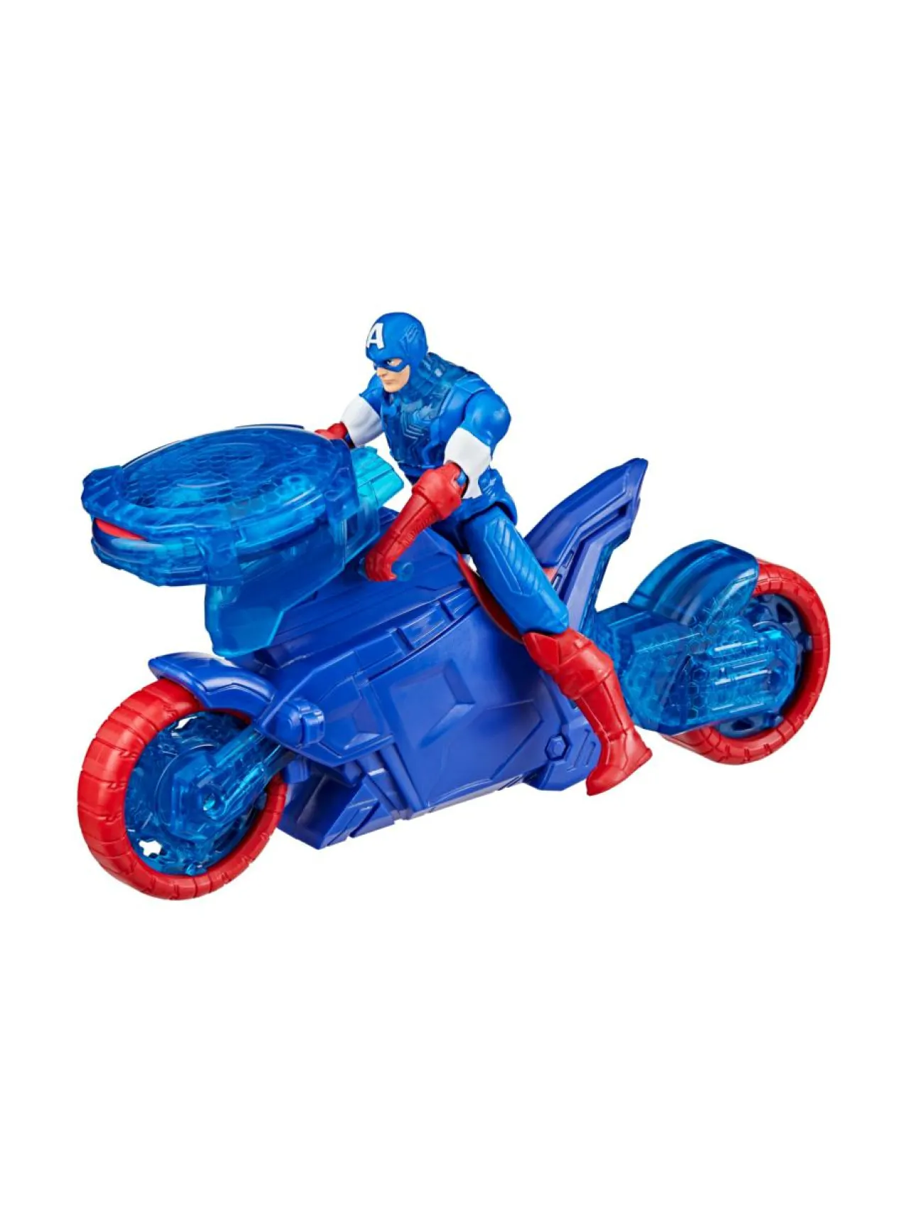 AVENGERS Leikkisetti Kapteeni Amerikka ja kilpiä ampuva pyörä, 10 cm^ Figuurit & Interaktiiviset Lelut