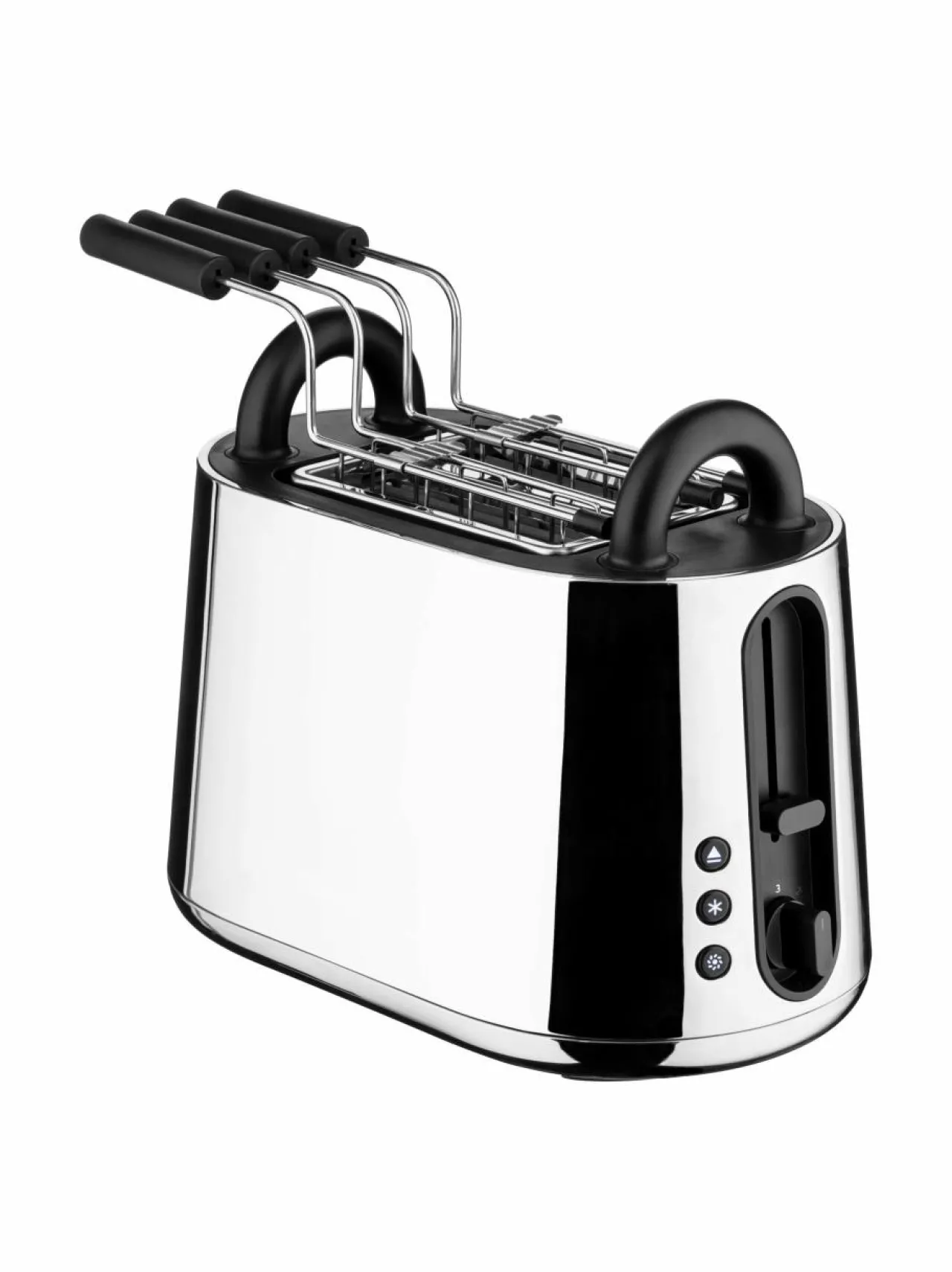Leivänpaahtimet<Alessi B Toru -leivänpaahtimen telinet, 2 kpl BLACK