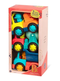 B. Toys Kuorma-autot, 3 kpl^ Autot Ja Muut Ajoneuvot