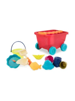 Vauvat & Taaperot<B. Toys Rantavaunu, punainen