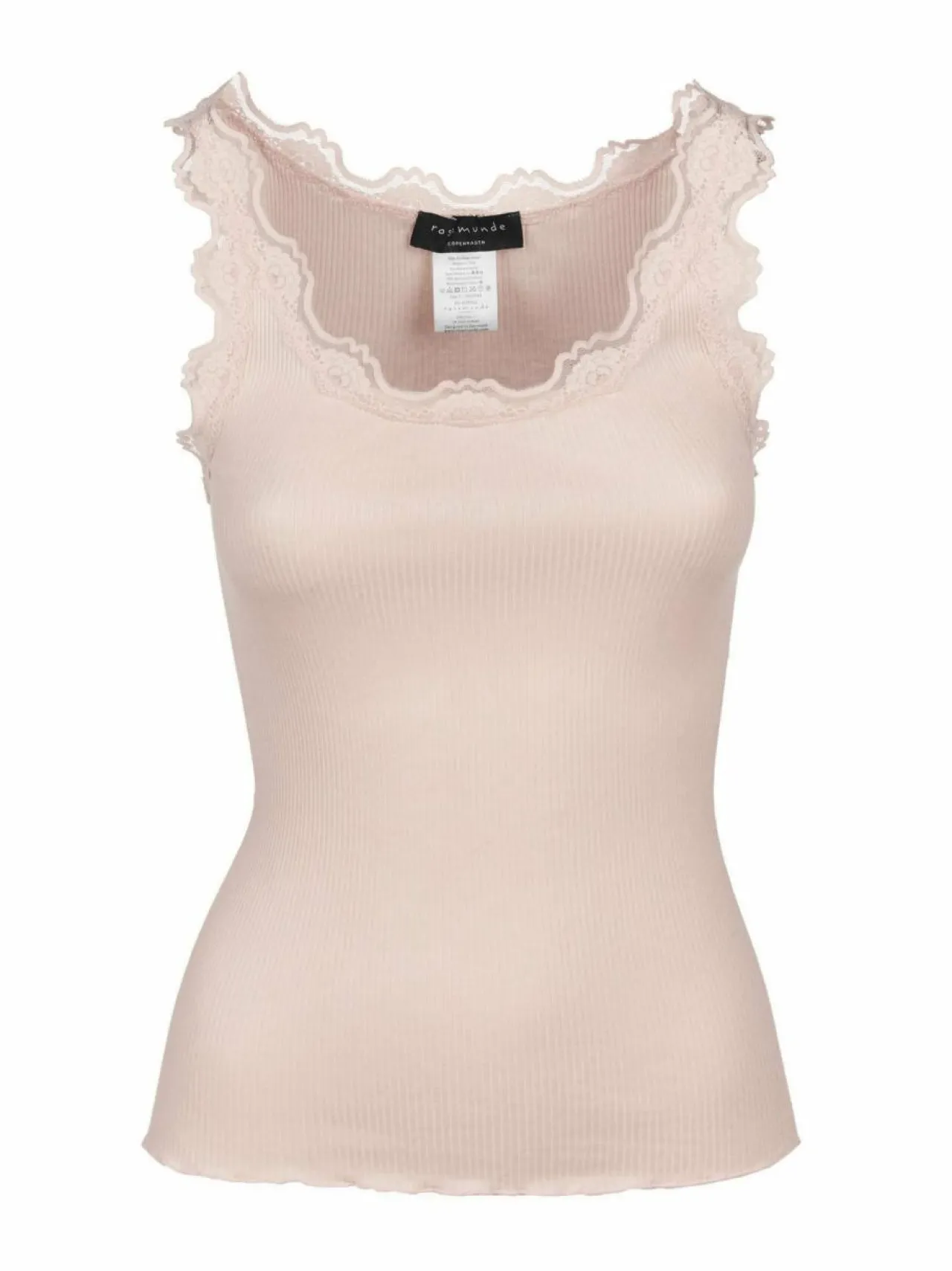 Yö- & Oloasut<Rosemunde Babette-silkkisekoitetoppi 341 VINTAGE POWDER