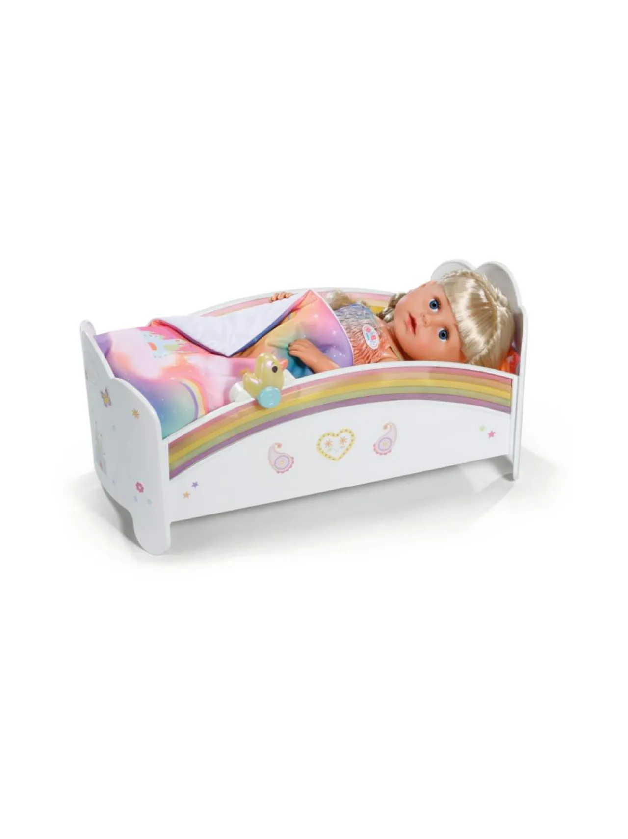 Nuket & Nuken Tarvikkeet<BABY BORN Nukensänky Sateenkaari