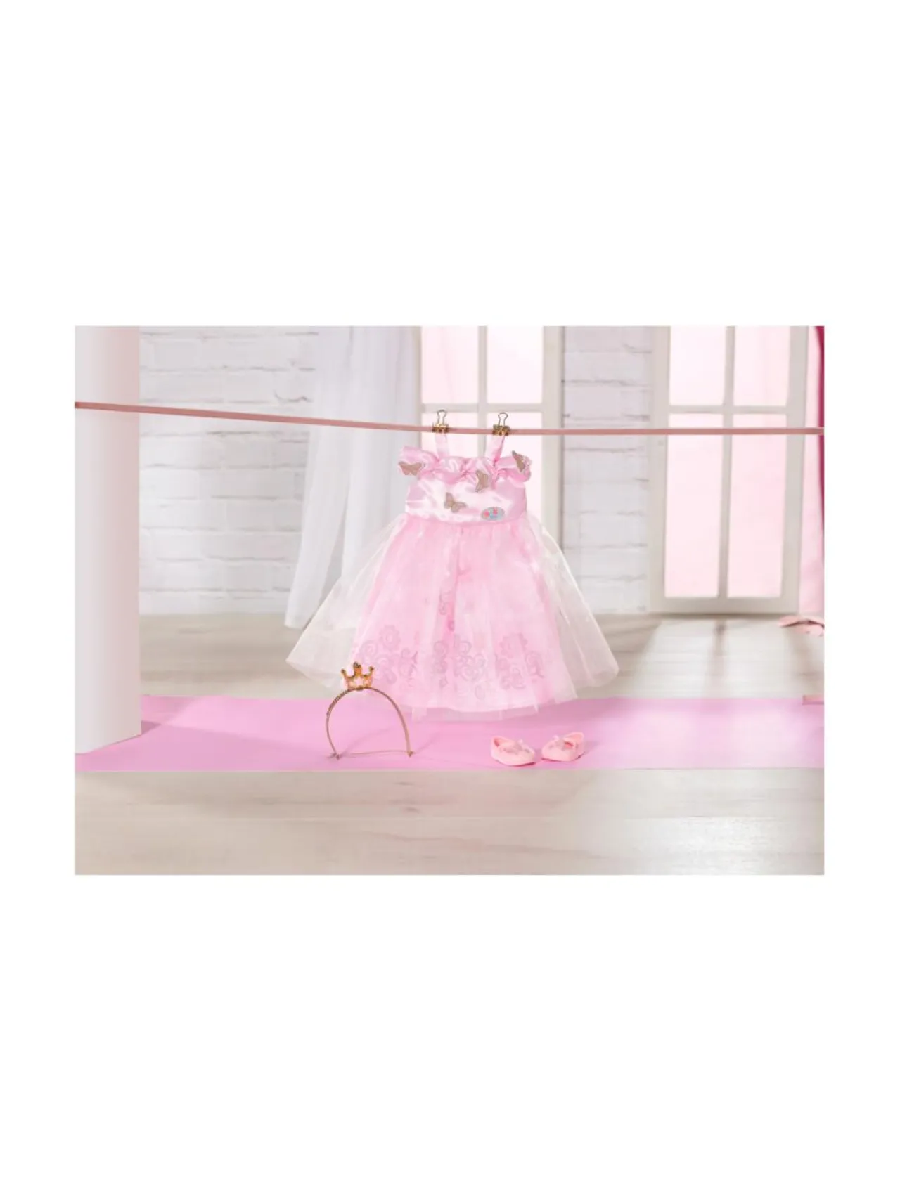 Nuket & Nuken Tarvikkeet<BABY BORN Nukenvaatesetti Prinsessa-asu, 43 cm