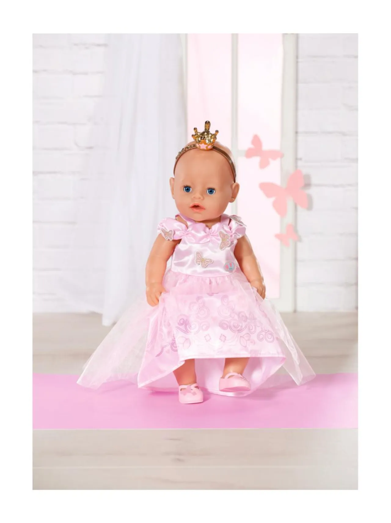 Nuket & Nuken Tarvikkeet<BABY BORN Nukenvaatesetti Prinsessa-asu, 43 cm