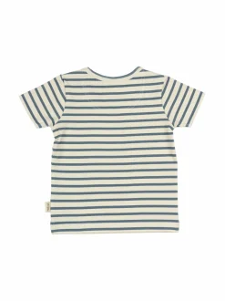 T-Paidat<Petit Piao Baggy Sum Printed T-paita BLUE MIRAGE