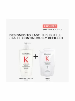 Kerastase Bain Décalcifiant Réparateur Refil -korjaava shampoo, täyttöpakkaus, 500ml^ Hiustenhoitotuotteet