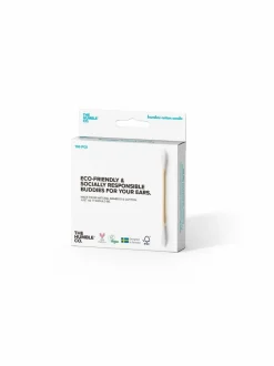 Hygieniatuotteet<Humble Brush Bambu Cotton Stick -vanupuikko 100 kpl
