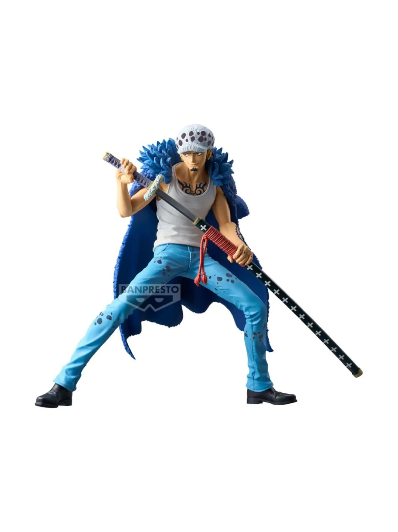 ONE PIECE BANPRESTO hahmo - Trafalgar D. Water Law, 22 cm^ Figuurit & Interaktiiviset Lelut