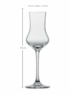 Lasit<Schott Zwiesel Bar Special -grappalasit 95 ml, 6 kpl CLEAR