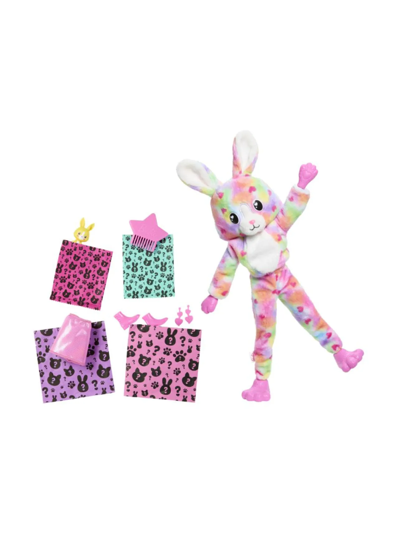 Nuket & Nuken Tarvikkeet<BARBIE ️ Cutie Reveal Dream -sarjan yllätysnukke Pupu 28cm