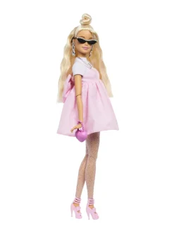 BARBIE Deluxe Fashionistas tyyli-ikoni vaaleanpunaisessa^ Nuket & Nuken Tarvikkeet