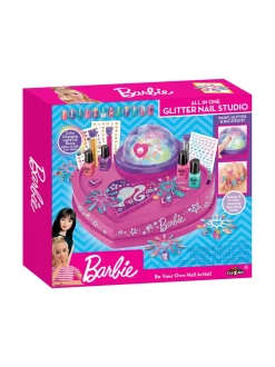 BARBIE Kynsistudiosetti Kimalla ja loista^ Naamiaisasut & Lastenjuhlat