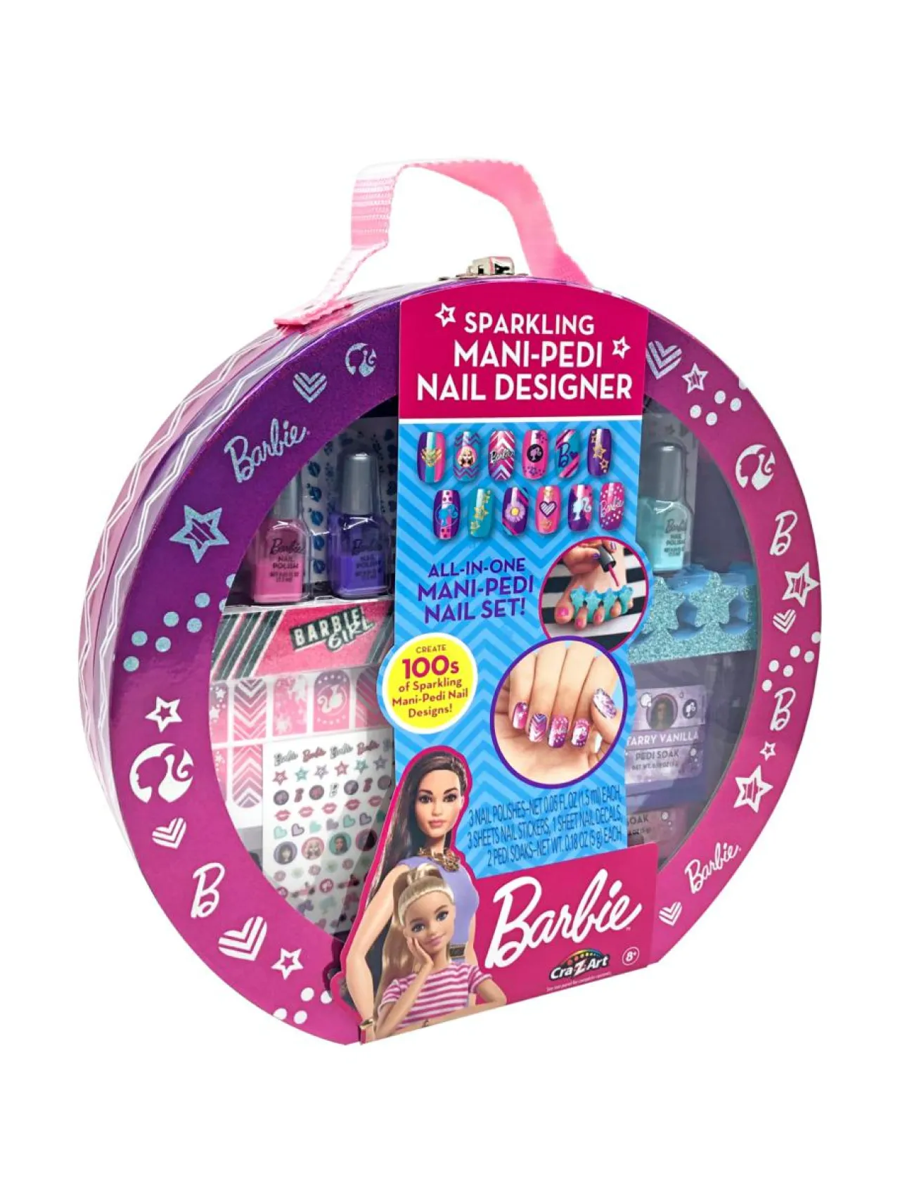 Naamiaisasut & Lastenjuhlat<BARBIE Manikyyri ja pedikyyrisetti Kimallus