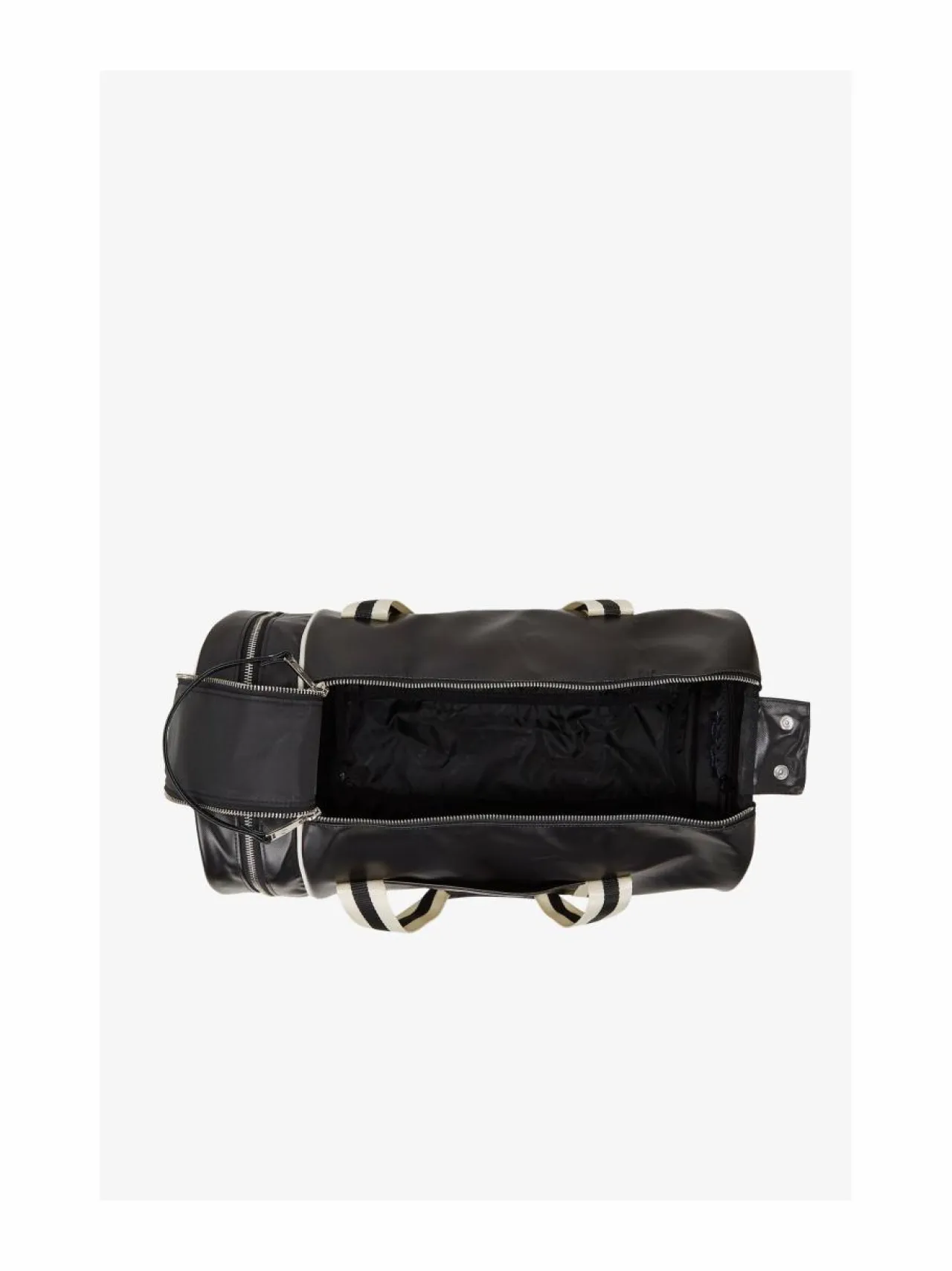 Laukut<Fred Perry Barrel-laukku D57 BLACK / ECRU