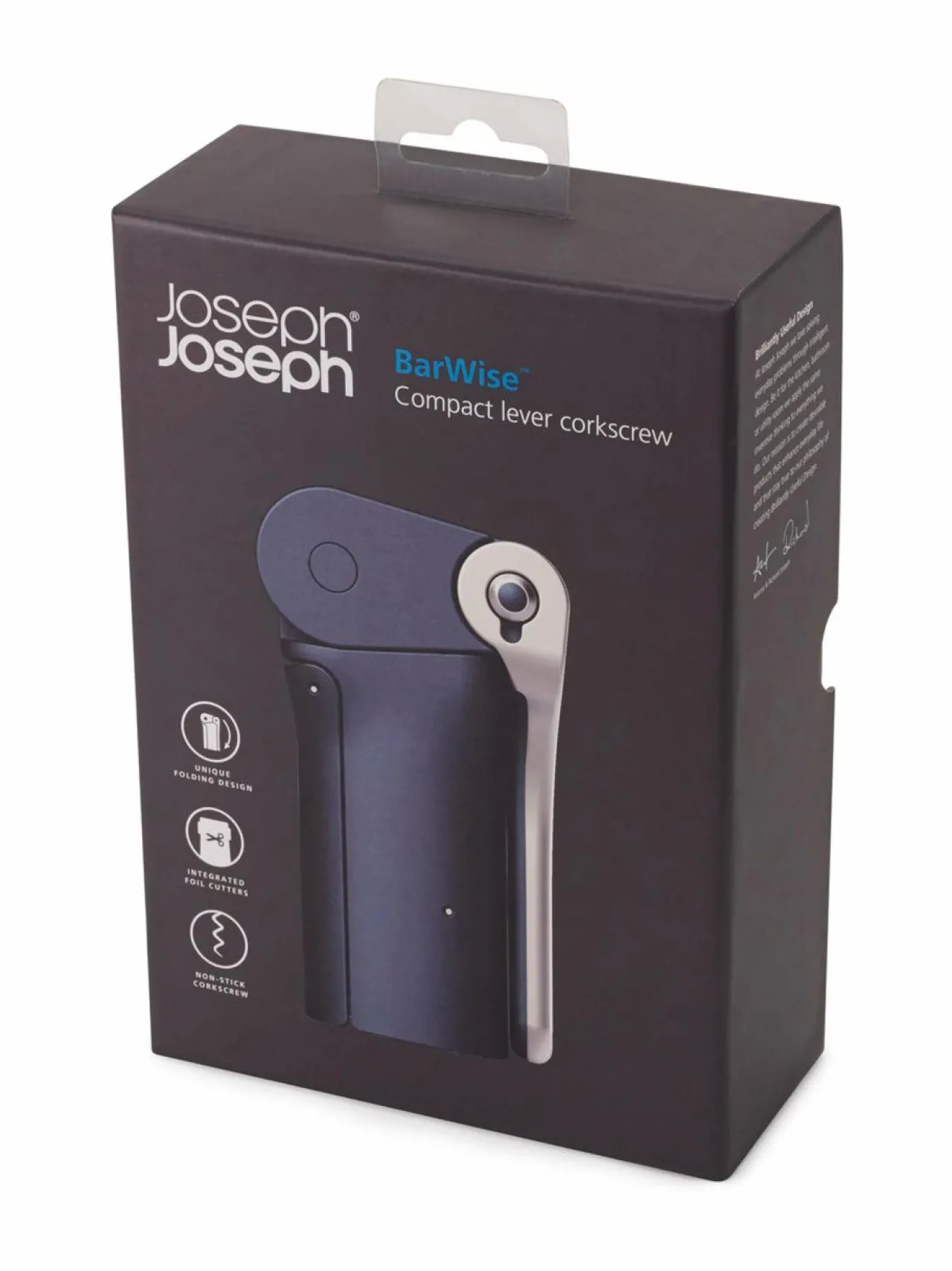 Joseph Joseph BarWise Compact Lever Corkscrew -korkkiruuvi^ Baari- & Viinitarvikkeet
