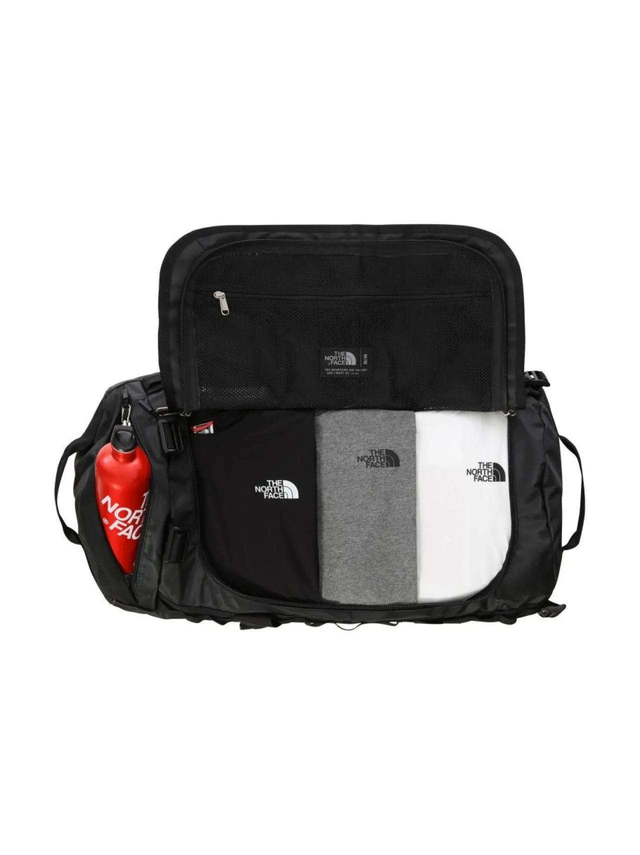 Reput & Laukut|Reput & Laukut<The North Face Base Camp Duffel M Summit -laukku KY41 TNF BLACK/TNF WHITE