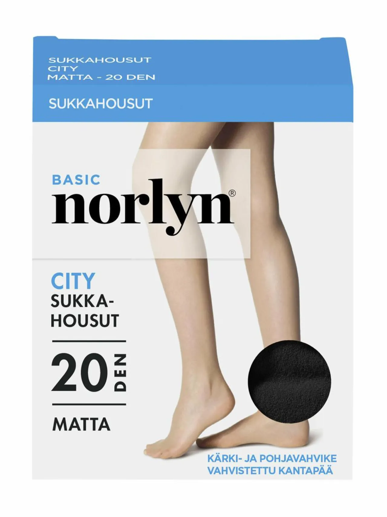 Norlyn Basic City 20 den -sukkahousut^ Sukat & Sukkahousut