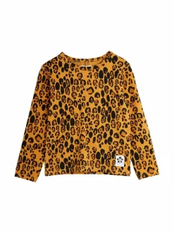 Mini Rodini Basic leopard -paita^ Pitkähihaiset Trikoopaidat