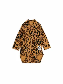 Bodyt & Potkupuvut<Mini Rodini Basic Leopard Wrap -body BEIGE