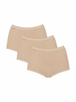 Alusvaatteet & -Asut<Sloggi Basic Maxi -alushousut 3-pack NUDE