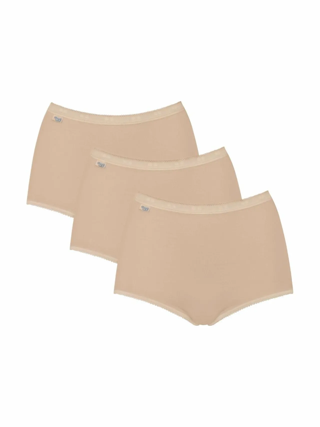 Alusvaatteet & -Asut<Sloggi Basic Maxi -alushousut 3-pack NUDE